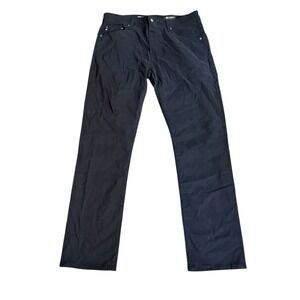 AG Everett Sueded Stretch Sateen Straight Fit‎ Pants NWT Size 33•32